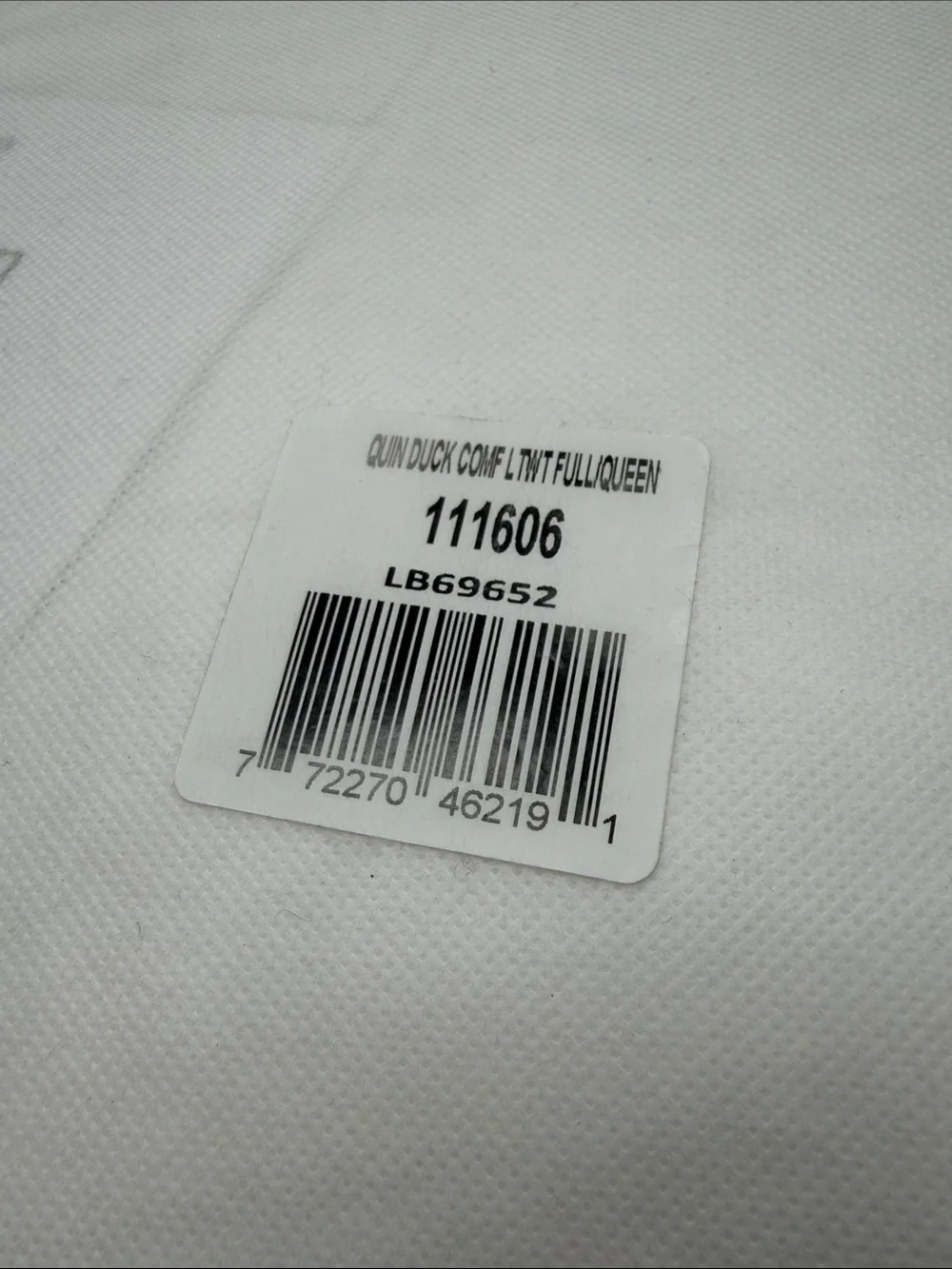 NEW! Quince Premium Down Comforter - White  9922